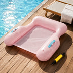 Inflatable Pool Floating Sofa With Headrest, Large Water Lounger For Adults Teens/Youth, Summer Beach Pool Party